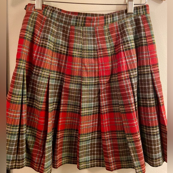 J. Crew Plaid Mini-Skirt - Wool - Picture 2 of 4